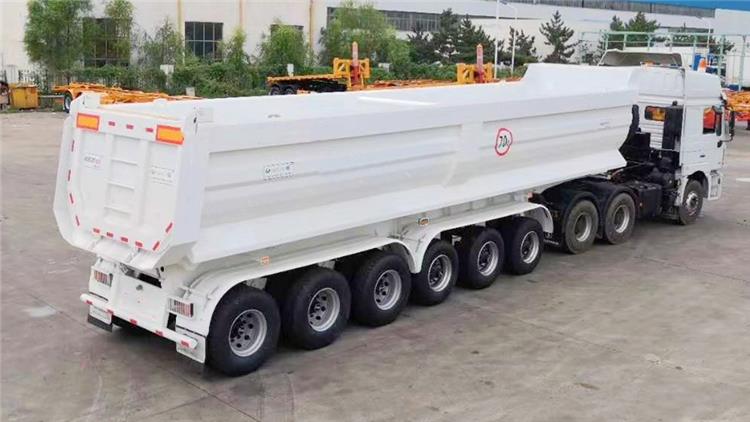 6 Axle Tipper Trailer for Sale Price Manufacturer