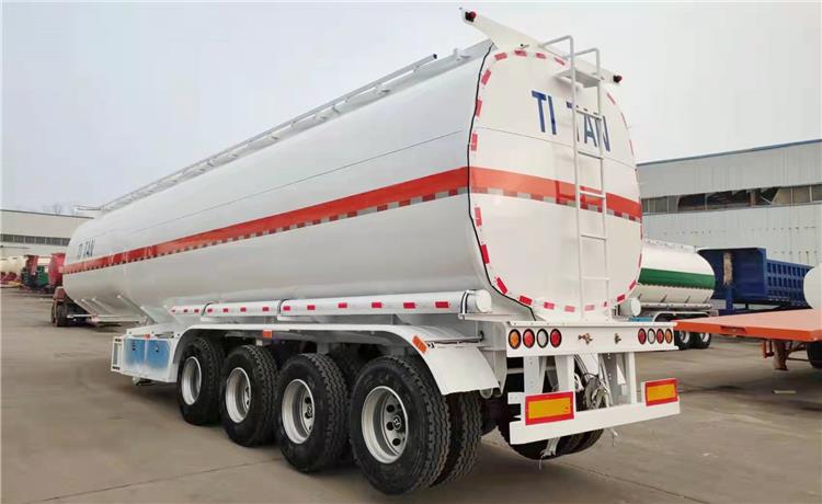 4 Axle 50000 Liters Fuel Tanker Trailer for Sale In Ghana