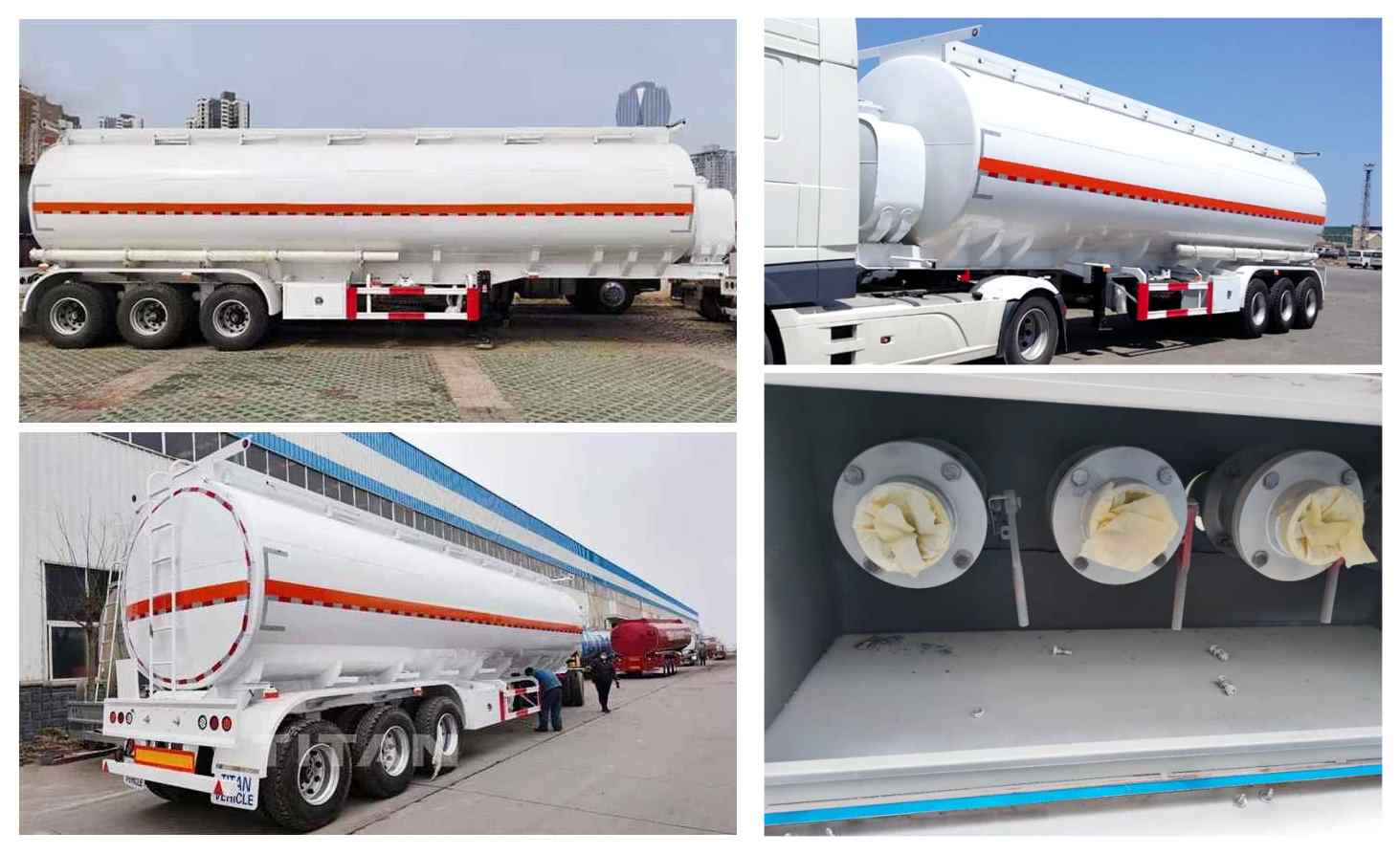 3 Axle Oil Tanker Truck Trailer for Sale with Best Price