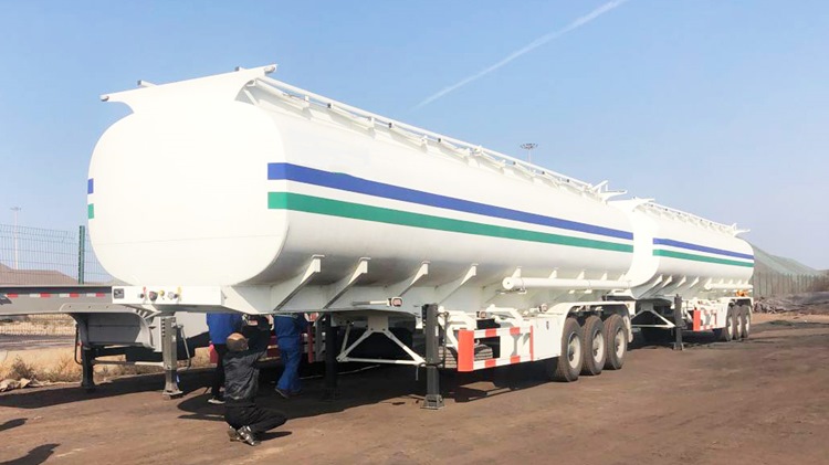 3 Axle 50000liters diesel fuel truck trailer