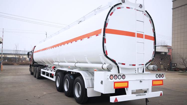 3 Axle 45000 litres Fuel Tank Semi Trailer