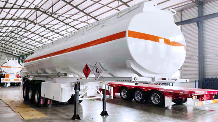 Tri Axle 42000 Lts Fuel Tanker Trailer