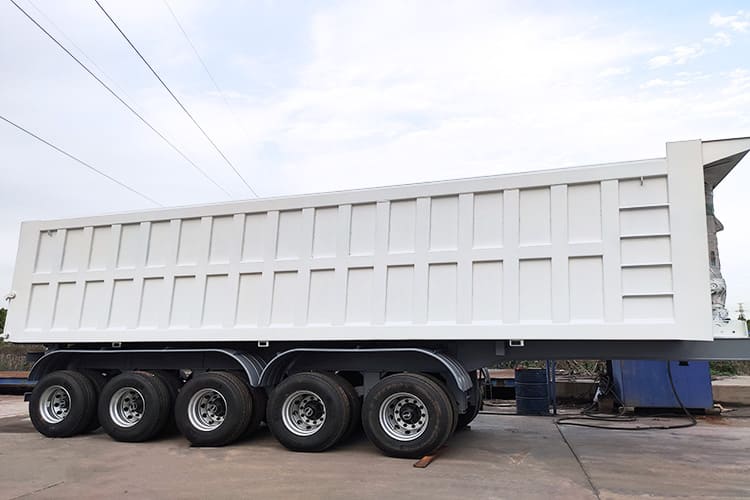 5 Axles 40 Cubic Heavy Duty Dump Trailer