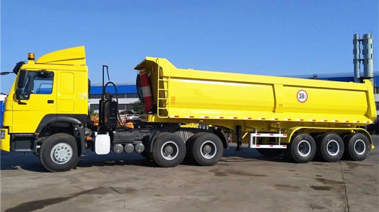 Tipper Trailer | TITAN 3 Axle 60 Ton End Dump Trailers in Ghana Kumasi Price