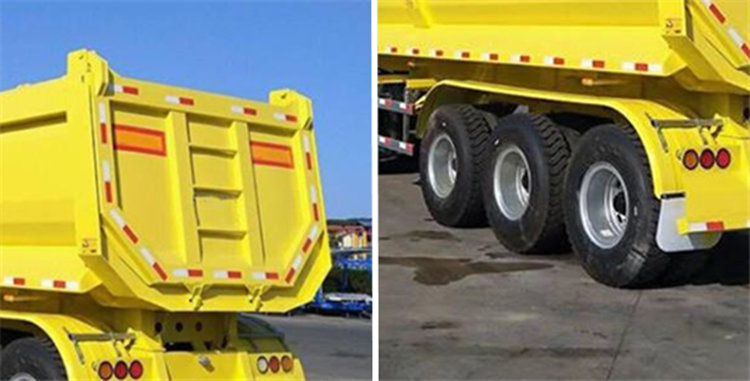 Tipper Trailer | TITAN 3 Axle 60 Ton End Dump Trailers in Ghana Kumasi Price