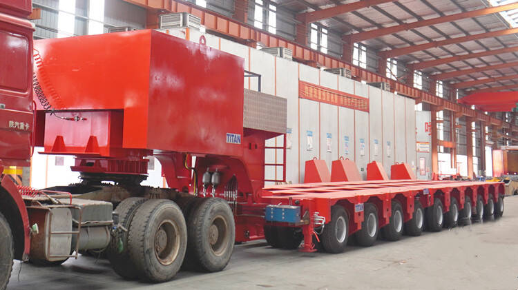 10 Axle 200 Ton Modular Hydraulic Trailer for Sale in Uganda
