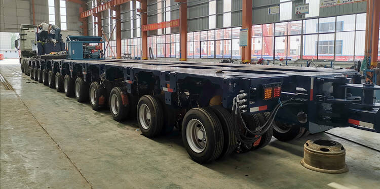 12 Axle 250T Goldhofer Modular Hydraulic Trailer Manufacturers 