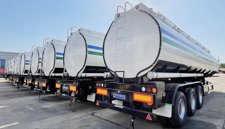 45000 Litres fuel tanker semi trailer