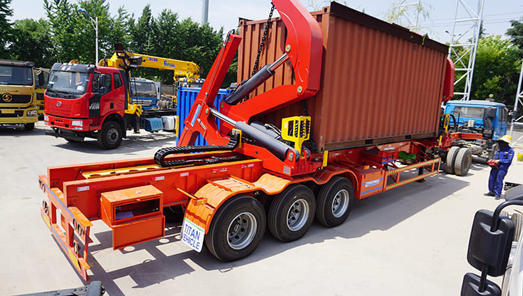 40 feet 37ton side lifter trailer