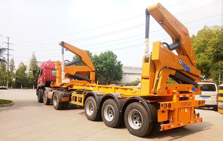 40 ton side lifter crane trailer