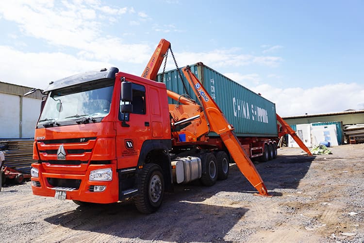 40 Ft side lift container transport trailer