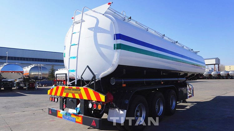 3 axles 45000l fuel tanker trailer