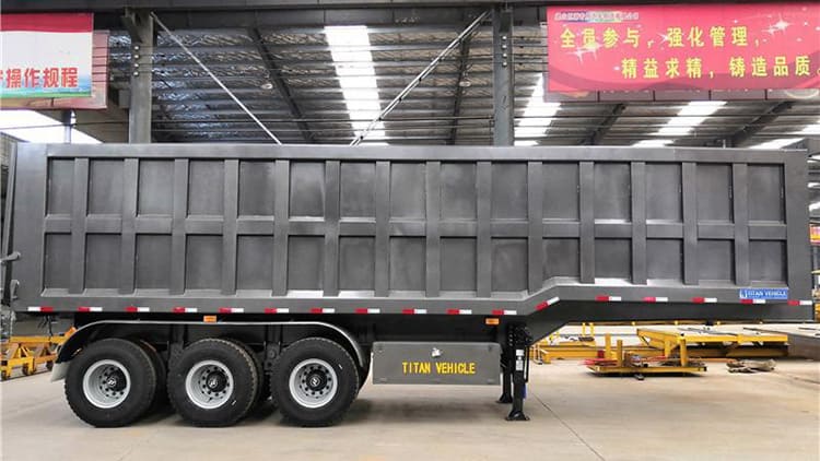 3 axle tipper trailer