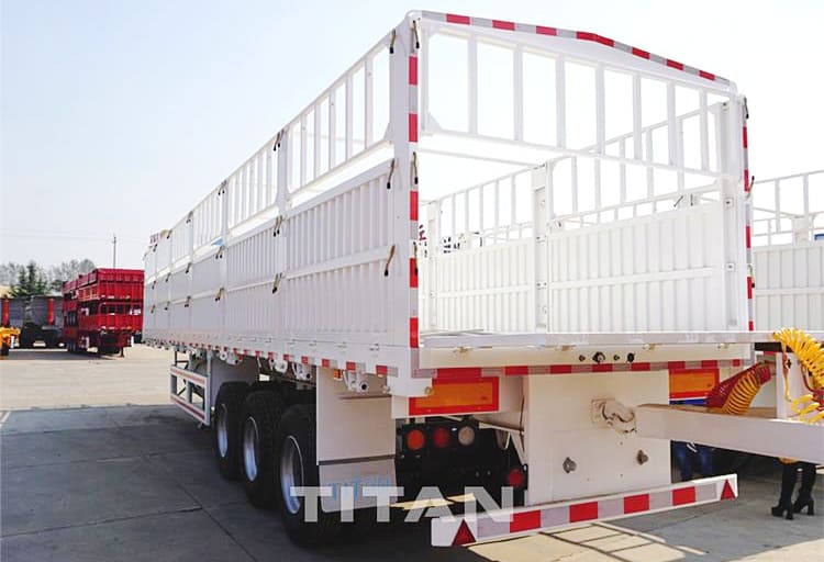 Tri Axles Fence Semi Trailer