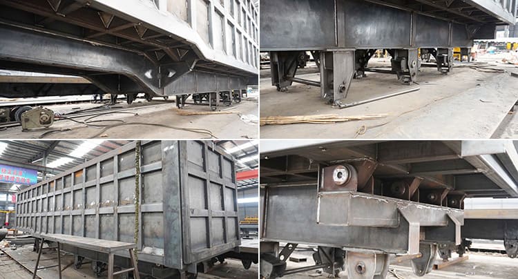 3 axle tipper trailer