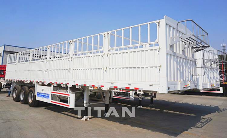 Tri Axles Fence Semi Trailer