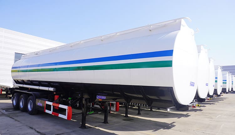 Tri Axles 45000L Tanker Truck Trailer