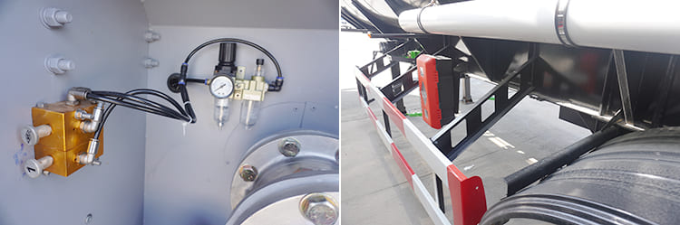 3 Axles 45000 Liters Fuel Tanker Trailer