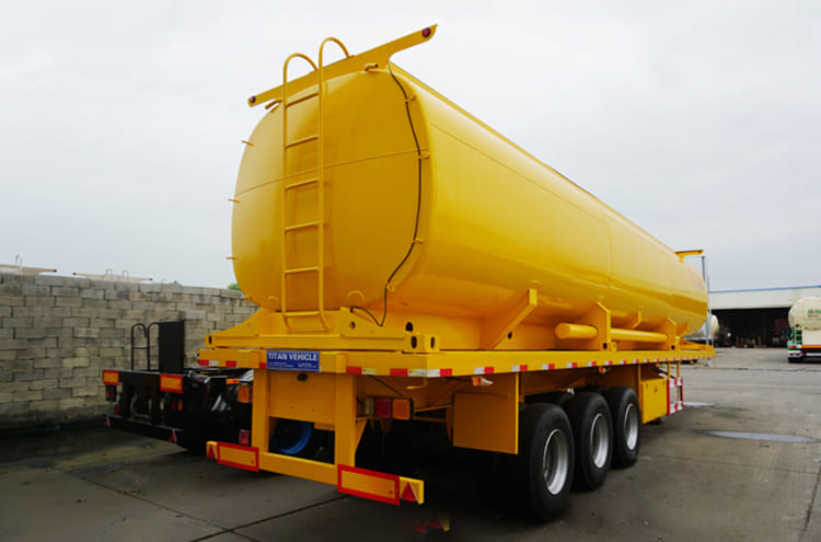 3 Axles 40000L Paim Oil Tanker Trailer 