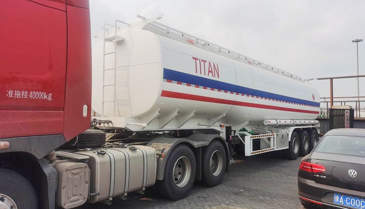 42000 liters oil tanker trailer