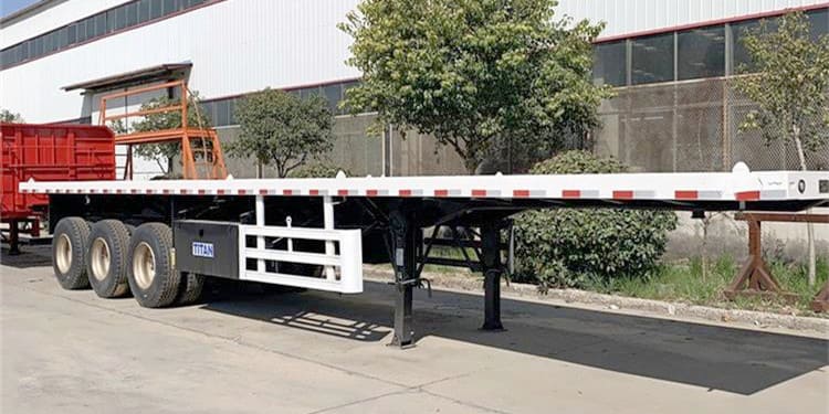 Tri Axle 40 Ft Flatbed Trailer for Sale Near Me in Nigeria