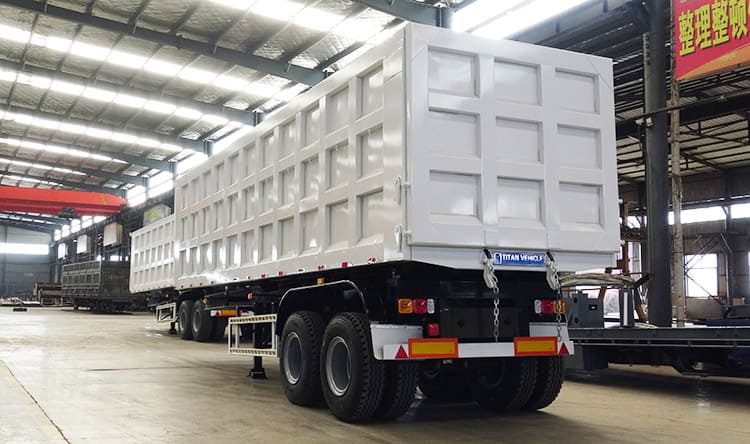 30CBM Container Tipper Semi Trailer