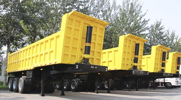 60 tons tipper trailer 