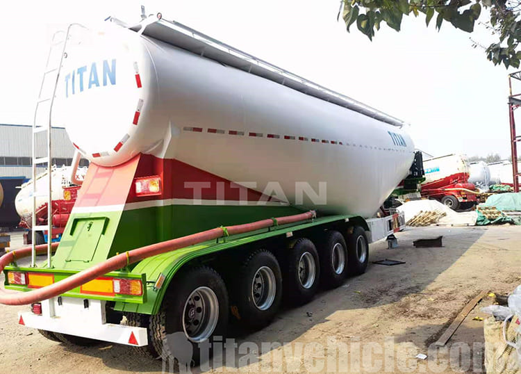 60CBM Dry Bulk Pneumatic Tank Trailer