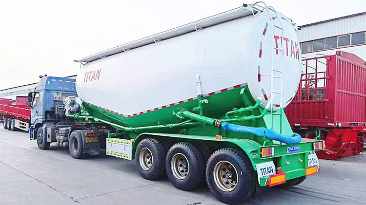 3 Axle 30CBM Cement Bulk Trailer