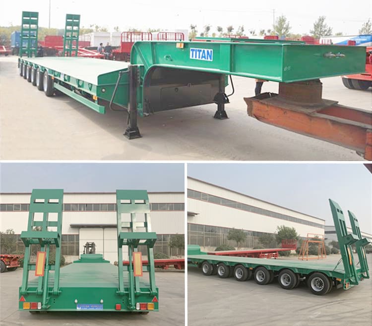 6 Axle Low Loader Semi Trailer for Sale Near Me