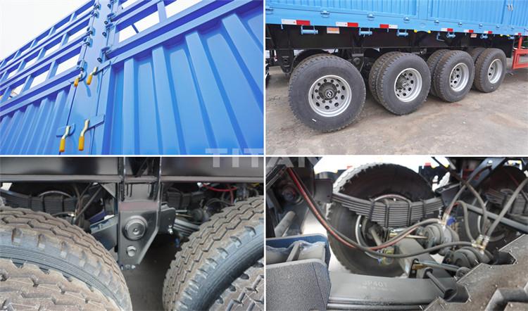 4 Axle Cargo Semi Trailer Stakes for Sale in Sudan