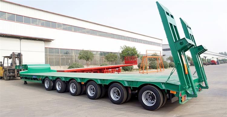 6 Axle Low Loader Semi Trailer for Sale Near Me