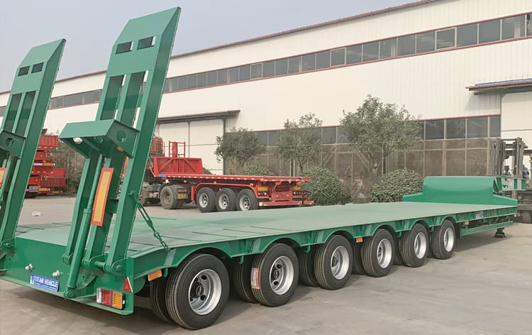 6 Axle Low Loader Semi Trailer for Sale Near Me