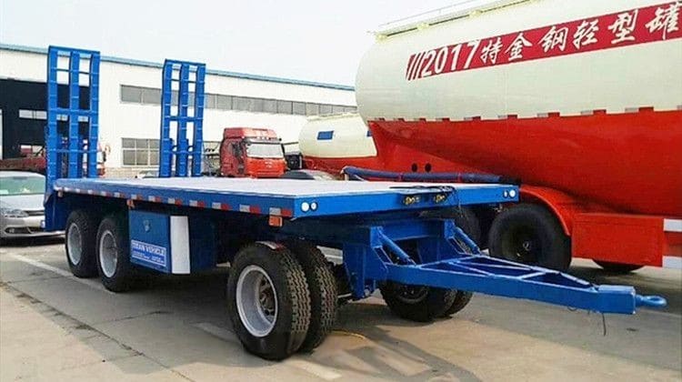 TITAN Drawbar Tractor Low Loader Trailer for Sale