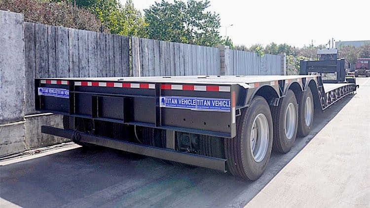 120 Ton Detachable Gooseneck Lowboy Trailers for Sale Near Me