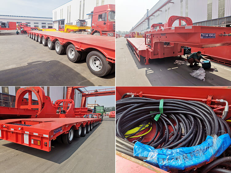 10 Axle Extendable Trailer