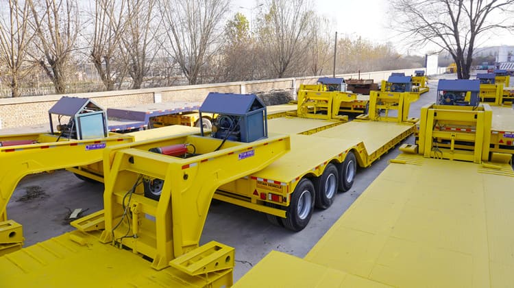 Lowboy Trailer Price | 60 Ton Lowboy Gooseneck Trailer for Sale