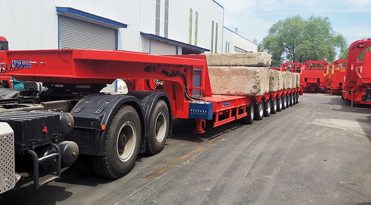 10 Axle Extendable Trailer