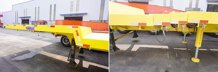 6 Axle 62m Extendable Wind Blade Trailer