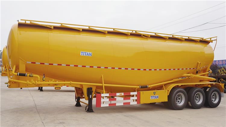 3 Axles 55 CBM Pneumatic Dry Bulk Trailer for Sale in Philippines Cebu