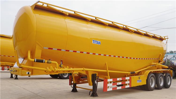 3 Axles 55 CBM Pneumatic Dry Bulk Trailer for Sale in Philippines Cebu