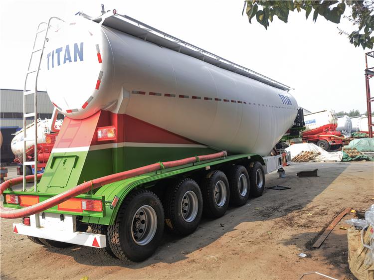 Fudeng Trailer | 5 Axle 45CBM Cement Tanker Trailer for Sale In Ghana