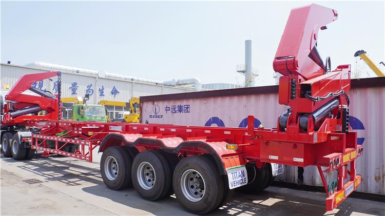 20ft 40ft Container Side Loader Truck Trailer for Sale In Guinea