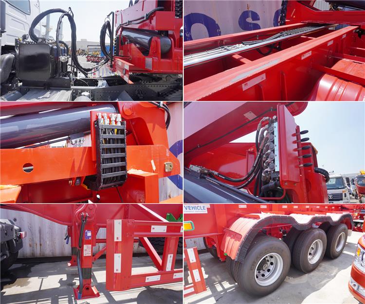 Details of 20 ft 40 ft Container Side Loader 