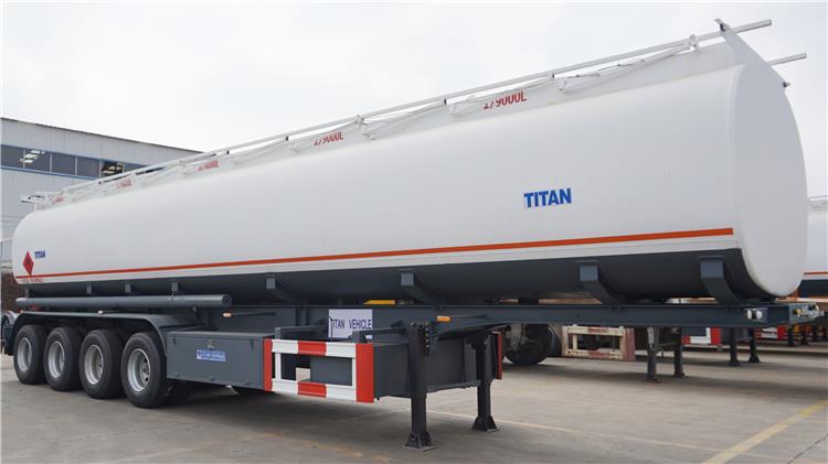 4 Axle 50000 Liters Diesel Tanker Trailer Price for Sale in Kenya