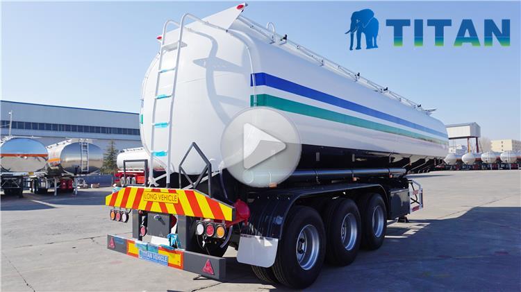 Tri Axle 45000 Liters Heavy Fuel Tankers Semi Trailer Prices for Sale in Nigeria