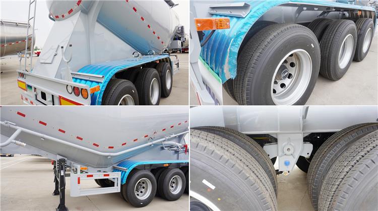 Tri Axle 30m3 Pneumatic Sand Tanker Trailers for Sale in Africa