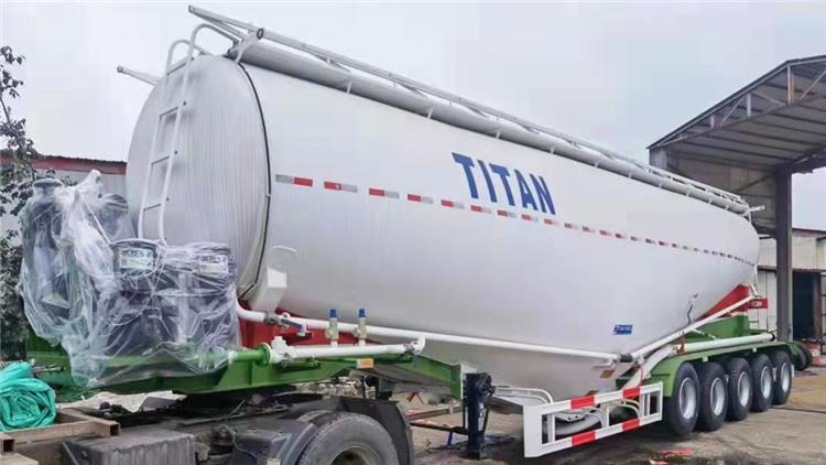 5 Axle 60CBM Pneumatic Dry Bulk Cement Tankers Trailers for Sale