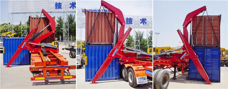 40 ft Side Lift Container Transport Trailer for Sale Manufacturer