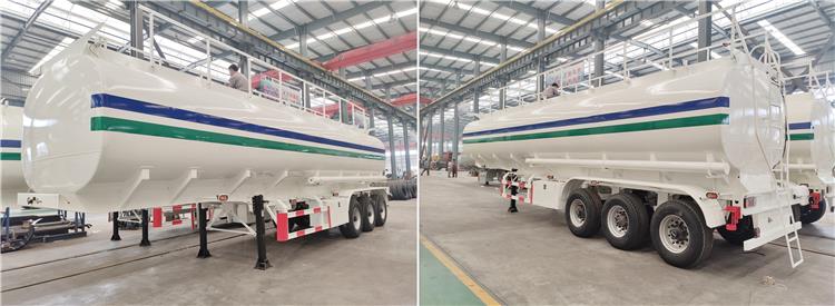 Tri Axle 45000 Ltrs Palm Oil Tanker Trailer Price for Sale Near Me